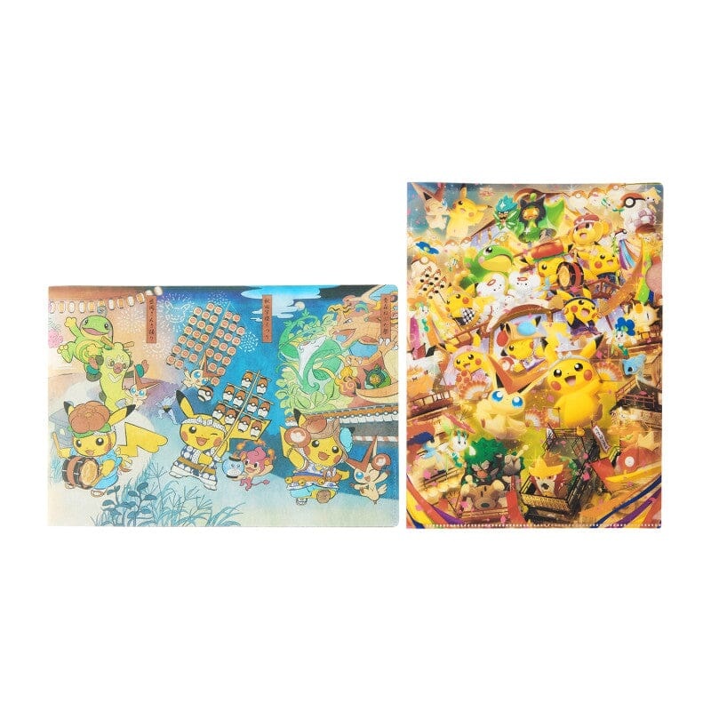 Clear File (Set of 2) - Pokmon Center Thoku R