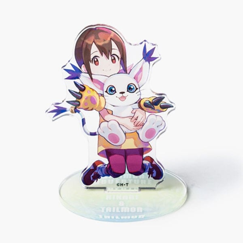 Kari & Gatomon Acrylic Stand -Illustrator Collaboration- Digimon Adventure