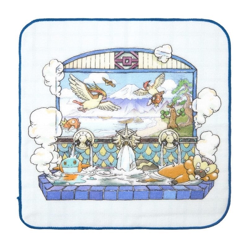 Marshtomp & Bibarel Hand Towel - Pokmon Sento~