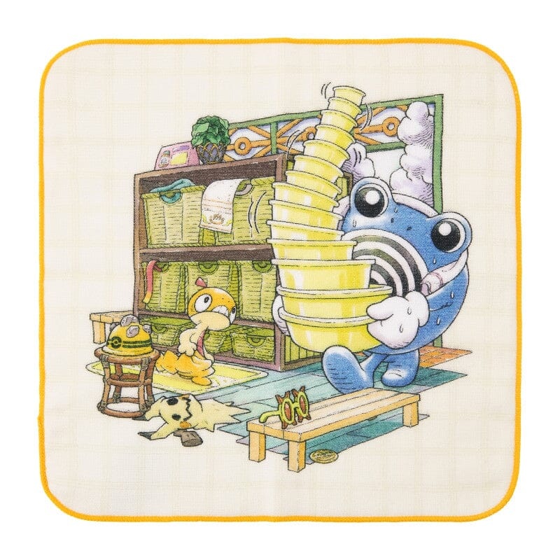 Poliwhirl & Scraggy Hand Towel - Pokmon Sento~