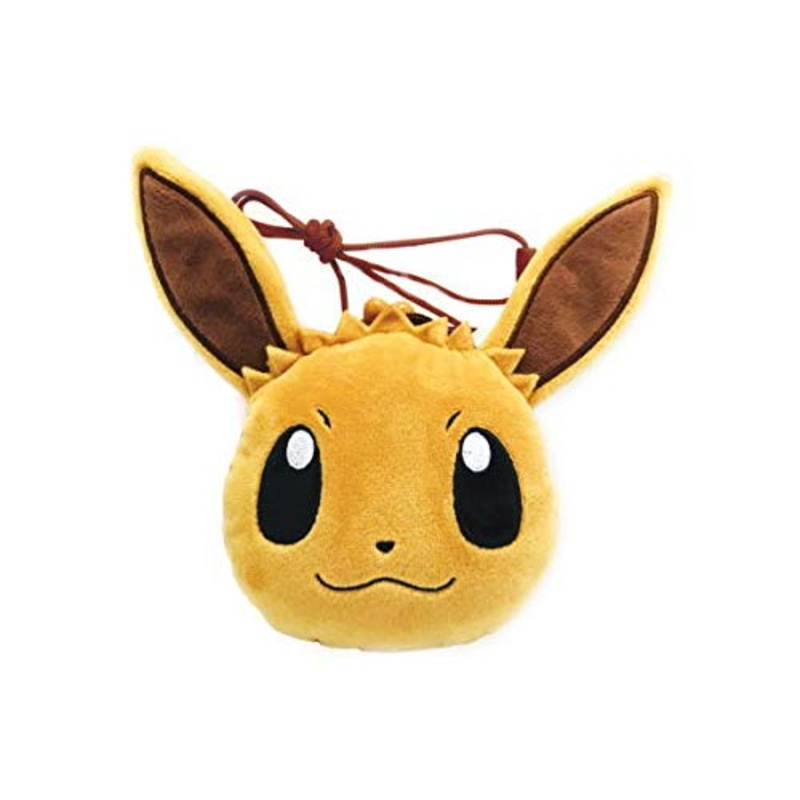 SK JAPAN Pokemon Plush Coin Case Eevee