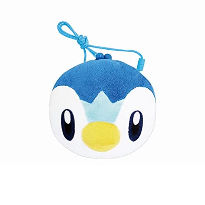 SK JAPAN  Pokemon Plush Coin Case Piplup