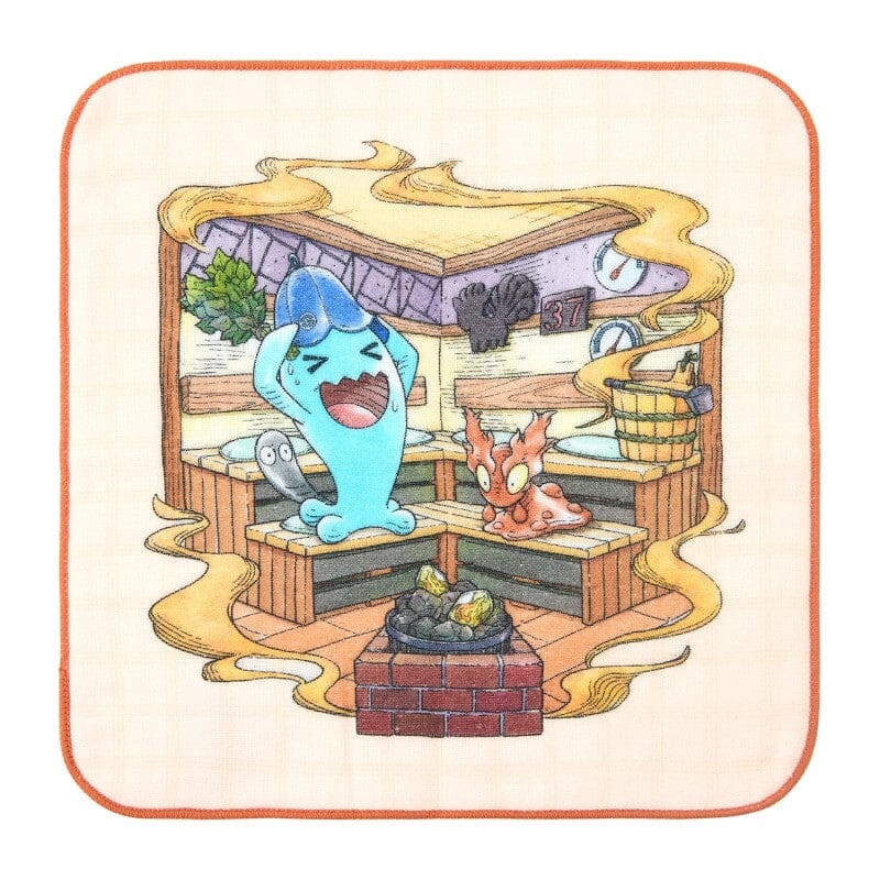 Wobbuffet & Slugma Hand Towel - Pokmon Sento~