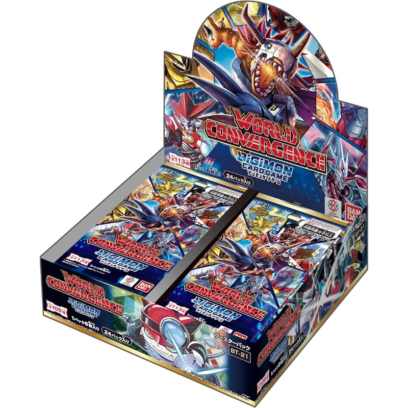 Booster Box Digimon WORLD CONVERGENCE (BT-21) - Digimon Card Game