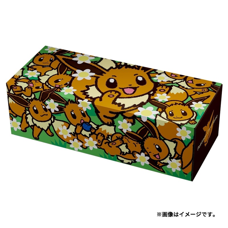 Long Card Case Eevee Large Gathering - Pokmon Card Game