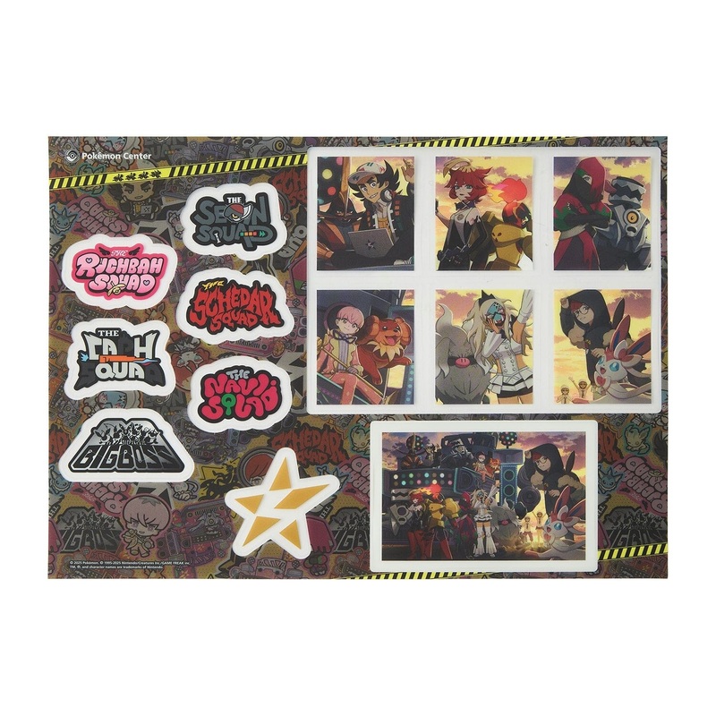 Main Art Sticker Set - POKMON TRAINERS -STARDUSTBESTIES-