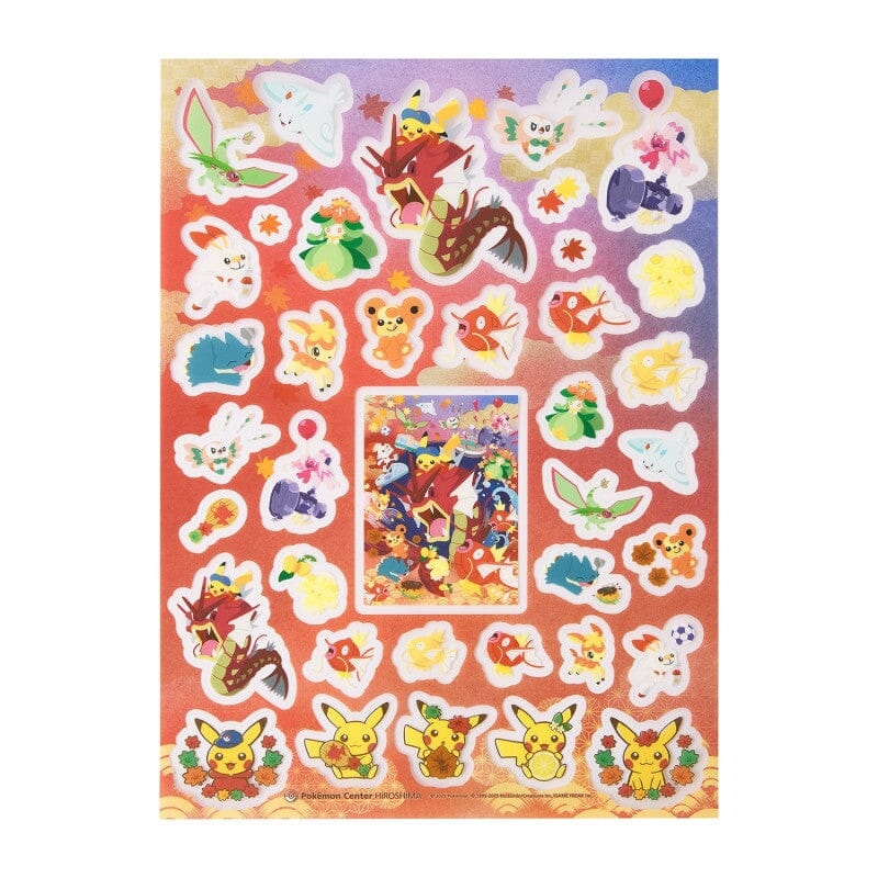 PET Sticker Seal - Pokmon Center Hiroshima R