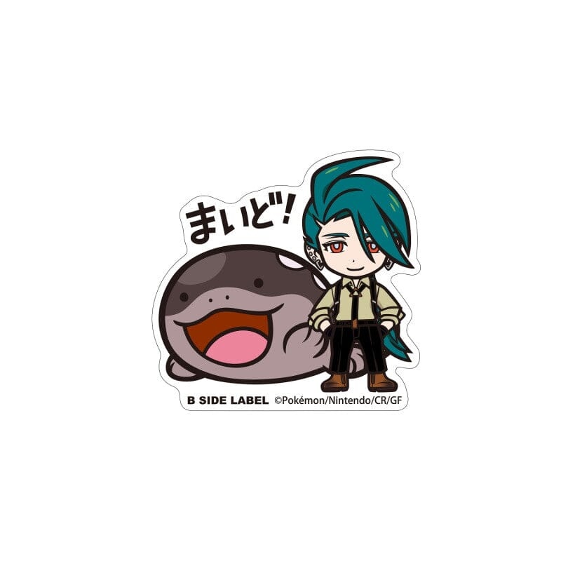 Rika & Clodsire B-SIDE LABEL Pokmon Sticker