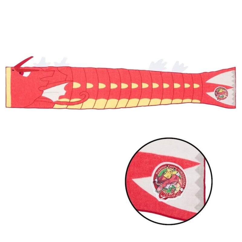 Shiny Gyarados Scarf Towel Hiroshima Toyo Carp - Pokmon Center Hiroshima R