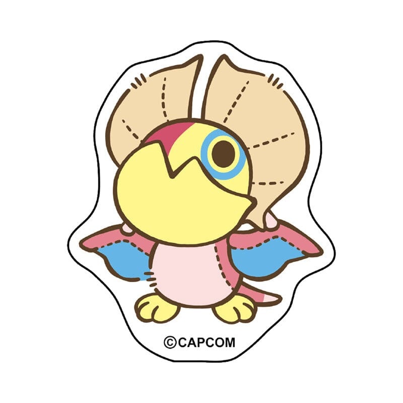 Yian Kut-Ku MonDefo Diecut Sticker - Monster Hunter