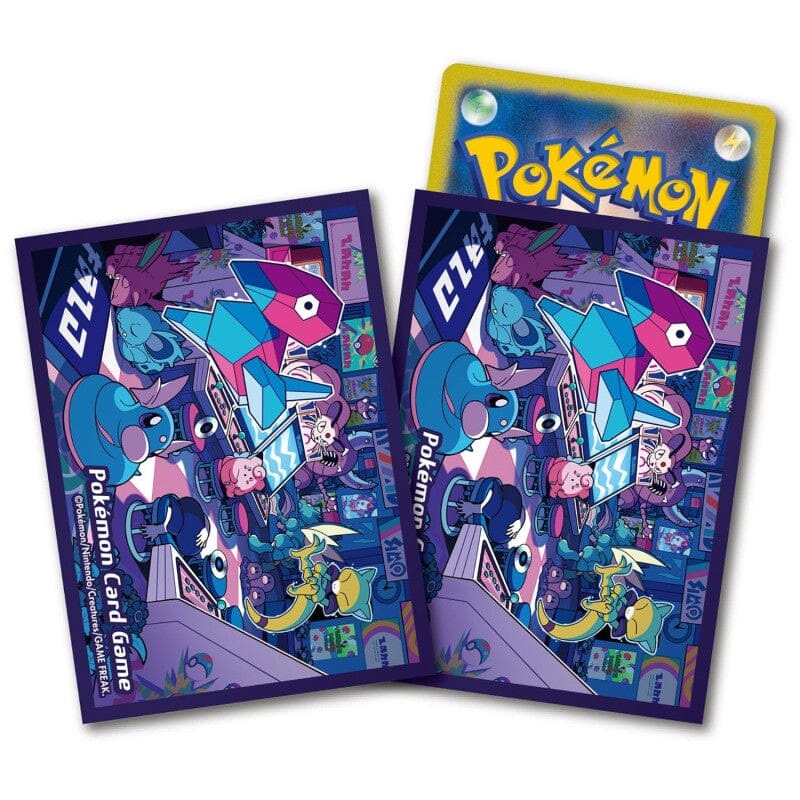 Card Sleeves Night Arcade - Pokmon Card Game