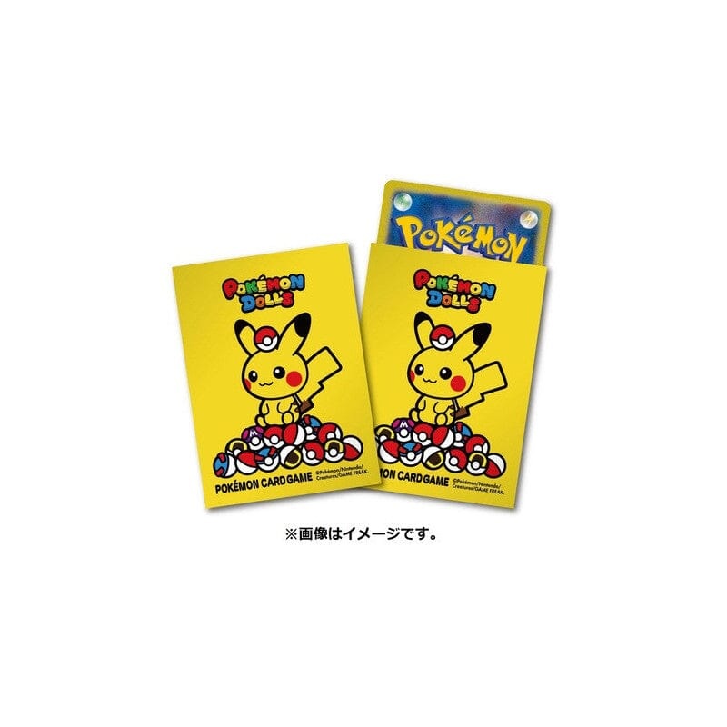 Card Sleeves Pokmon Dolls (Red) - Pokmon Card Game