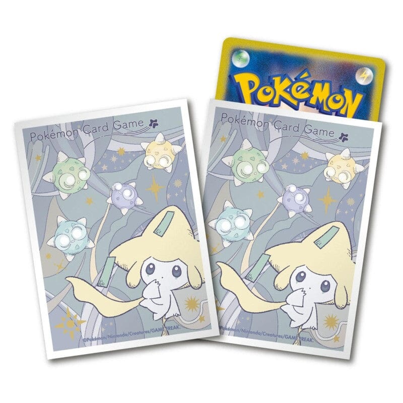 Card Sleeves Premium Gloss Jirachi Star Link (White) - Pokmon Card Game