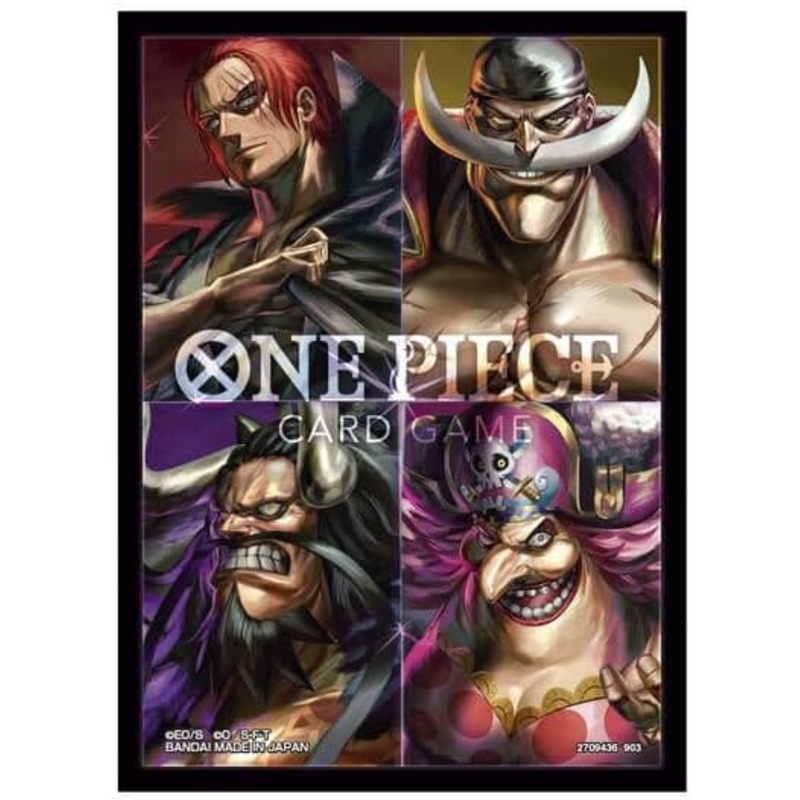 Limited Card Sleeves -Four Emperors- ONE PIECE Card Game