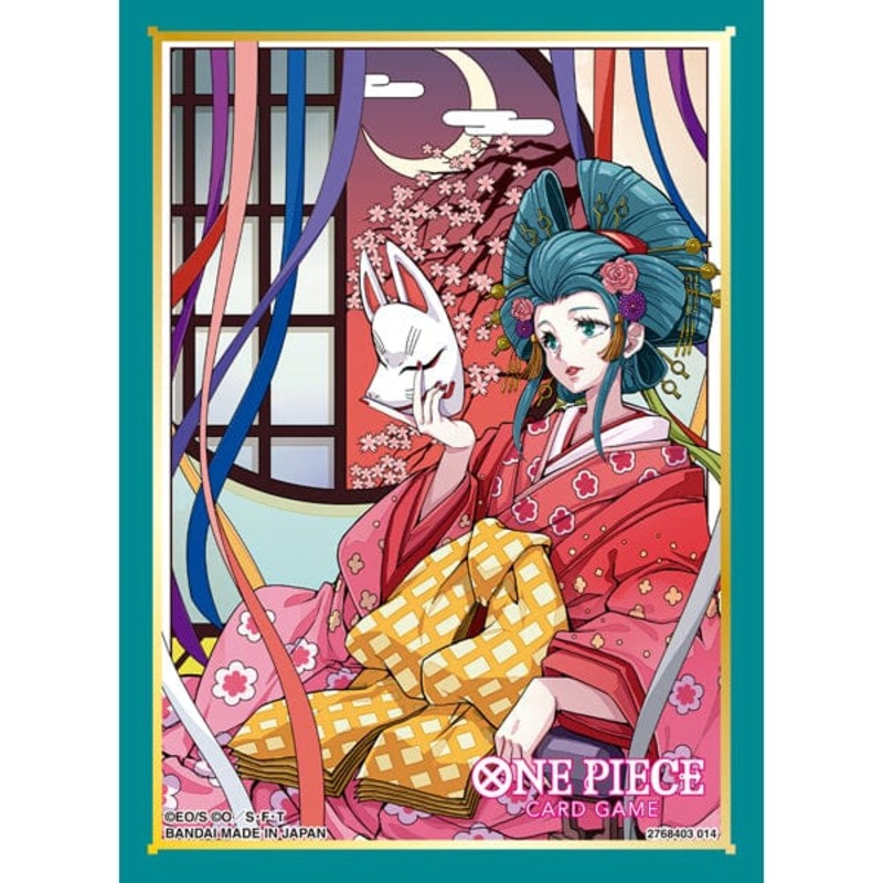 Official Card Sleeves 10 Kozuki Hiyori - ONE PIECE Card Game