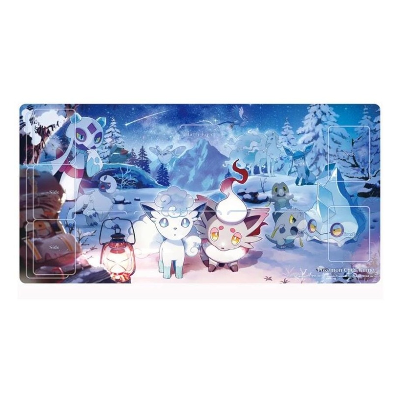 Rubber Playmat Snowy Gathering - Pokmon Card Game