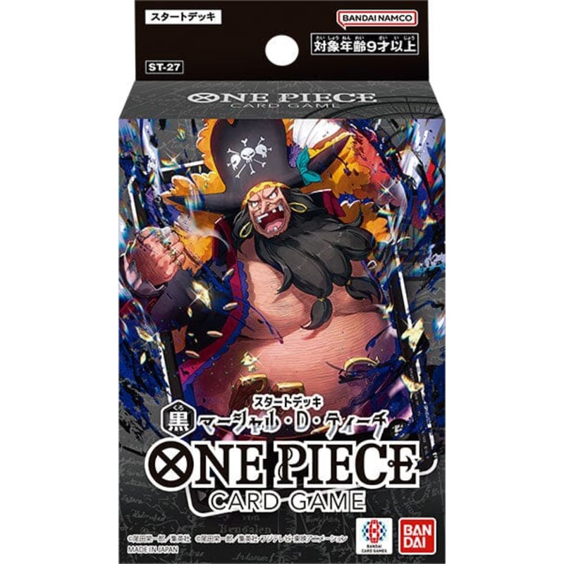 Starter Deck Black Marsall D. Teach (ST-27) - One Piece Card Game