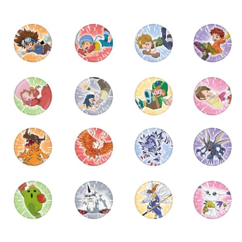 Champion Stage Tin Badge - Digimon Adventure (1Pcs/Random)