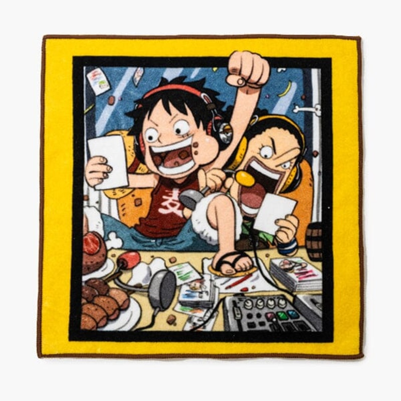 Luffy & Usopp Hand Towel - Mugiwara Space - ONE PIECE