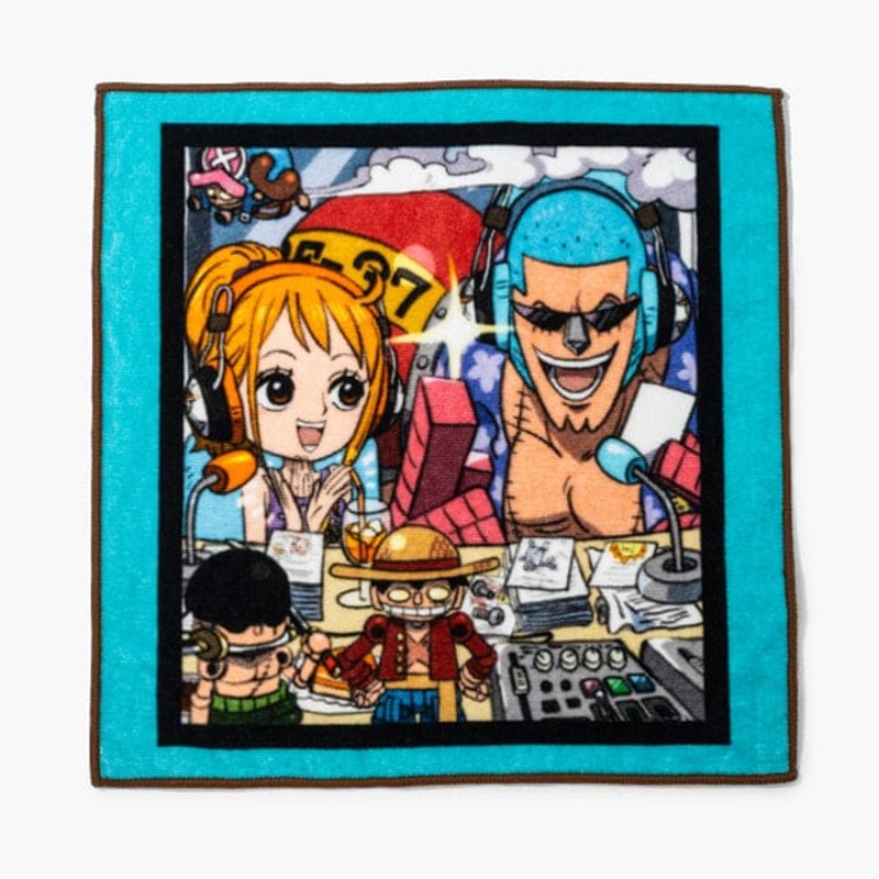 Nami & Franky Hand Towel - Mugiwara Space - ONE PIECE