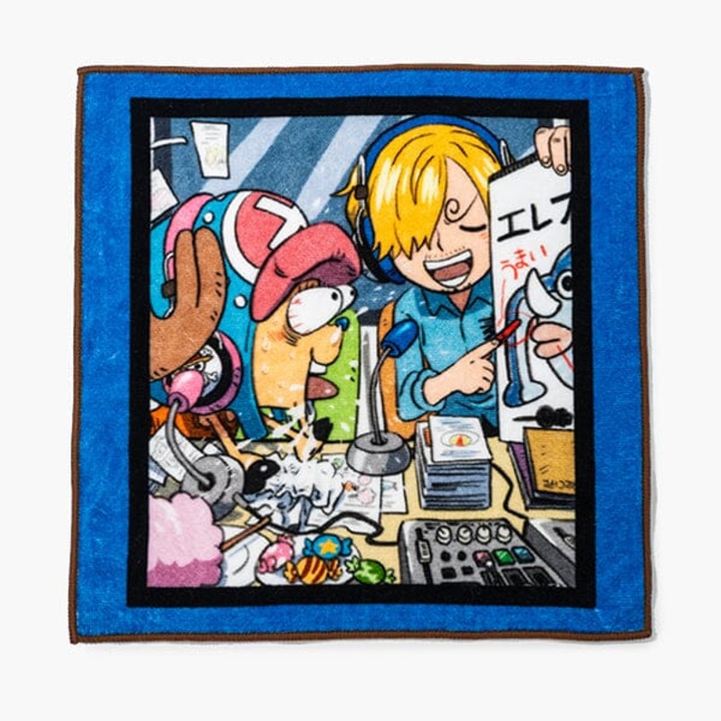 Sanji & Chopper Hand Towel - Mugiwara Space - ONE PIECE