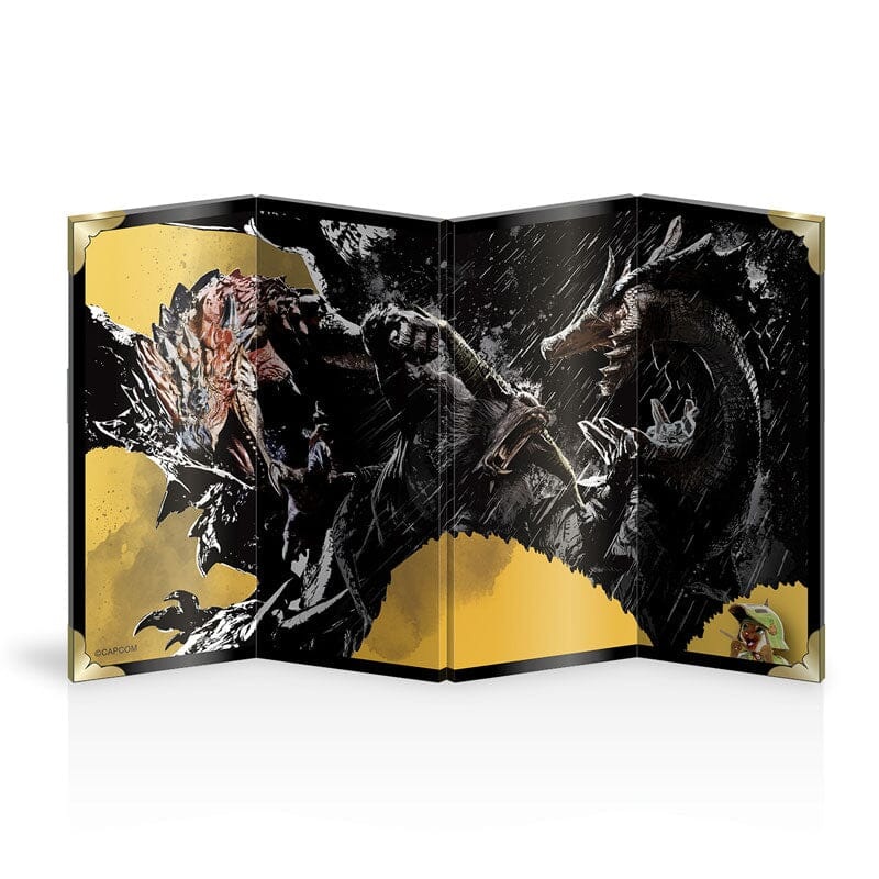 Mini Folding Screen Wall Art - Monster Hunter Bridge