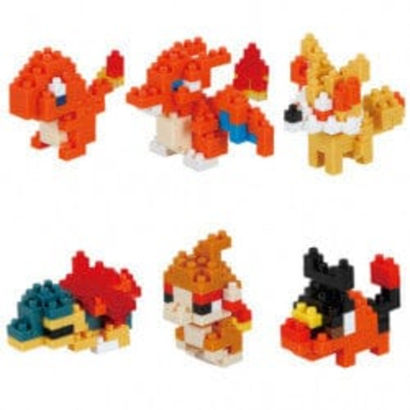 nanoblock Box Mini Type Flame Pokmon