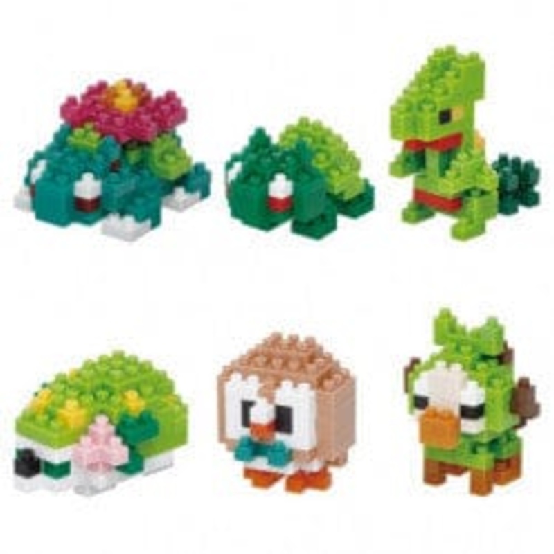 nanoblock Box Mini Type Grass Pokmon