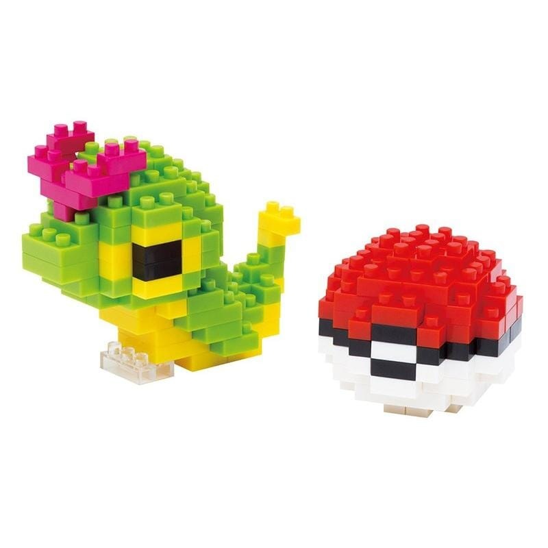 nanoblock NBPM-010 Caterpie & Pok Ball