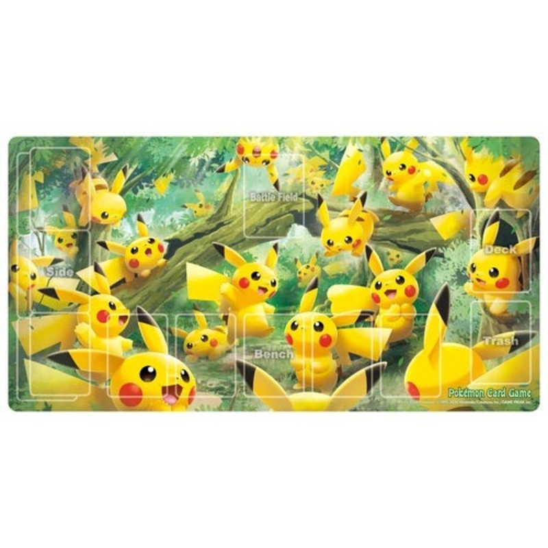 Rubber Playmat Pikachu's Forest