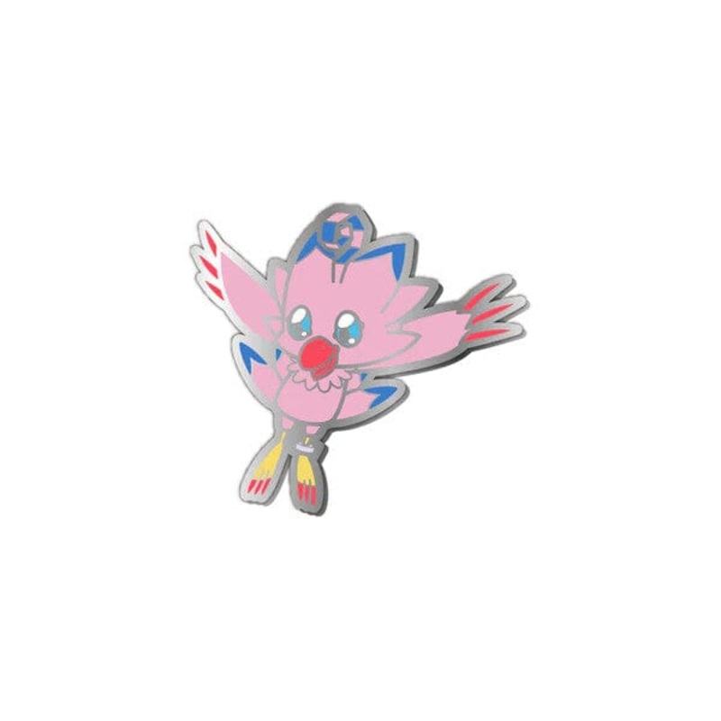 Biyomon Pin Badge POP Pattern (Limited Base) - Digimon Adventure