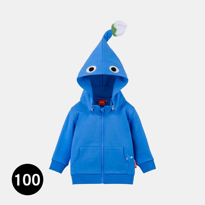 Blue Pikmin Hoodie (100) - PIKMIN