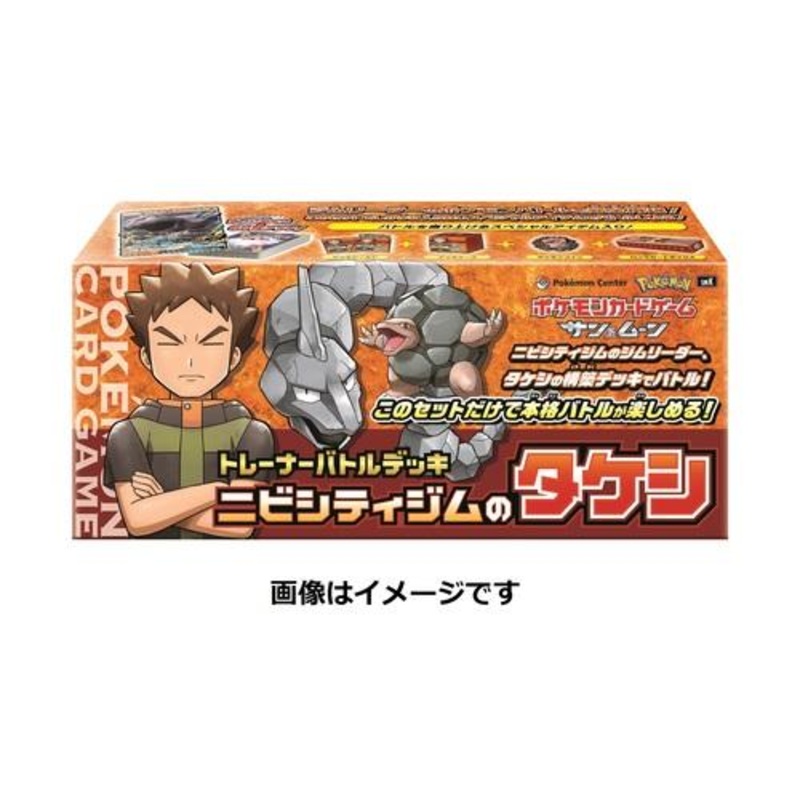 Brock of Pewter City Gym Trainer Battle Deck