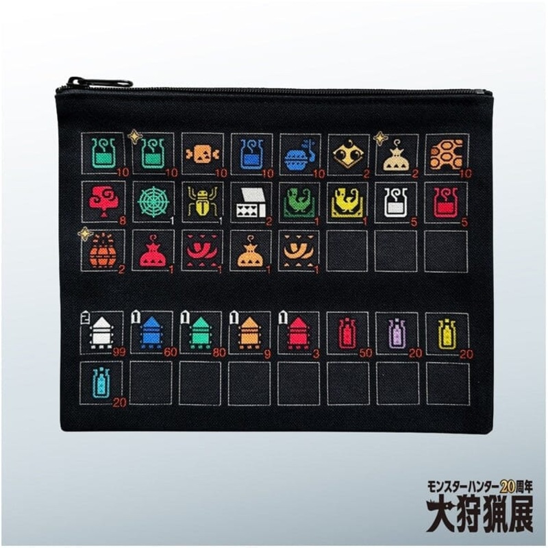 Item Pouch Bag -Great Hunting Exhibition- Monster Hunter 20th Anniversary