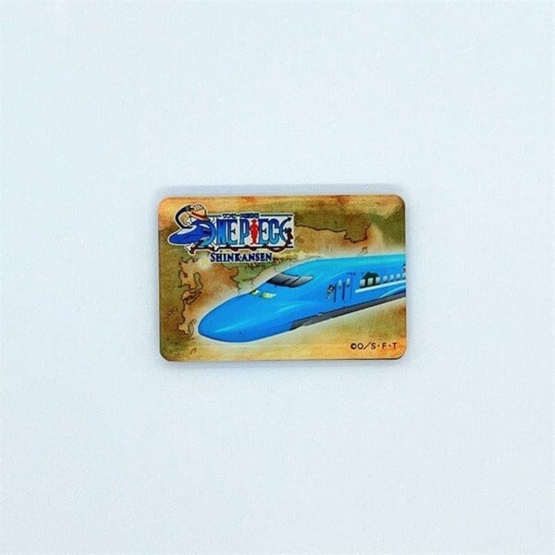 Setouchi Blue Shinkansen Panel Magnet - ONE PIECE