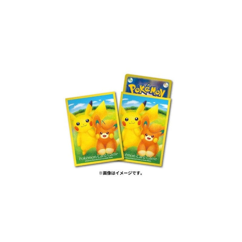 Card Sleeves Pikachu And Pawmi Pokmon Card Game