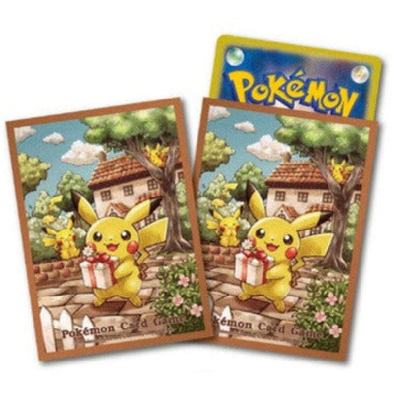 Card Sleeves Pikachu's Gift Pokmon Card Game