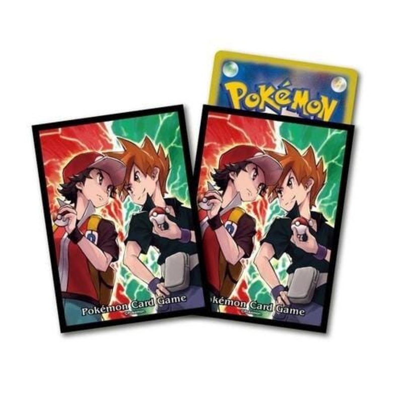 Card Sleeves Red And Green Pokmon Card Game