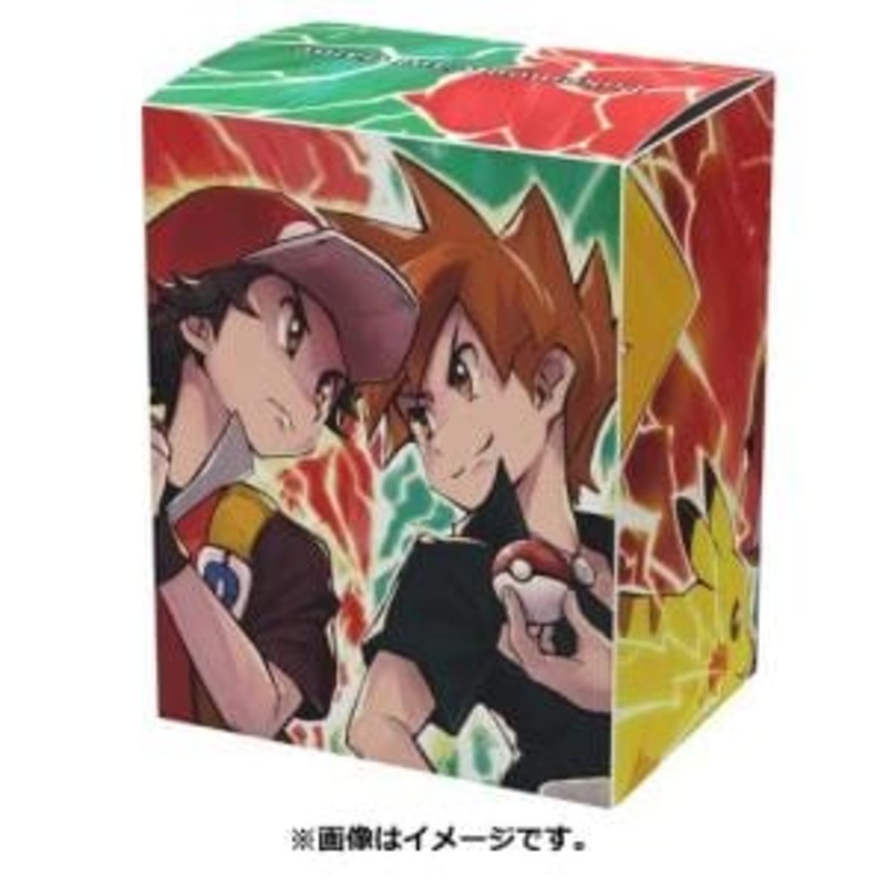 Deck Case Red And Green Pokmon Card Game