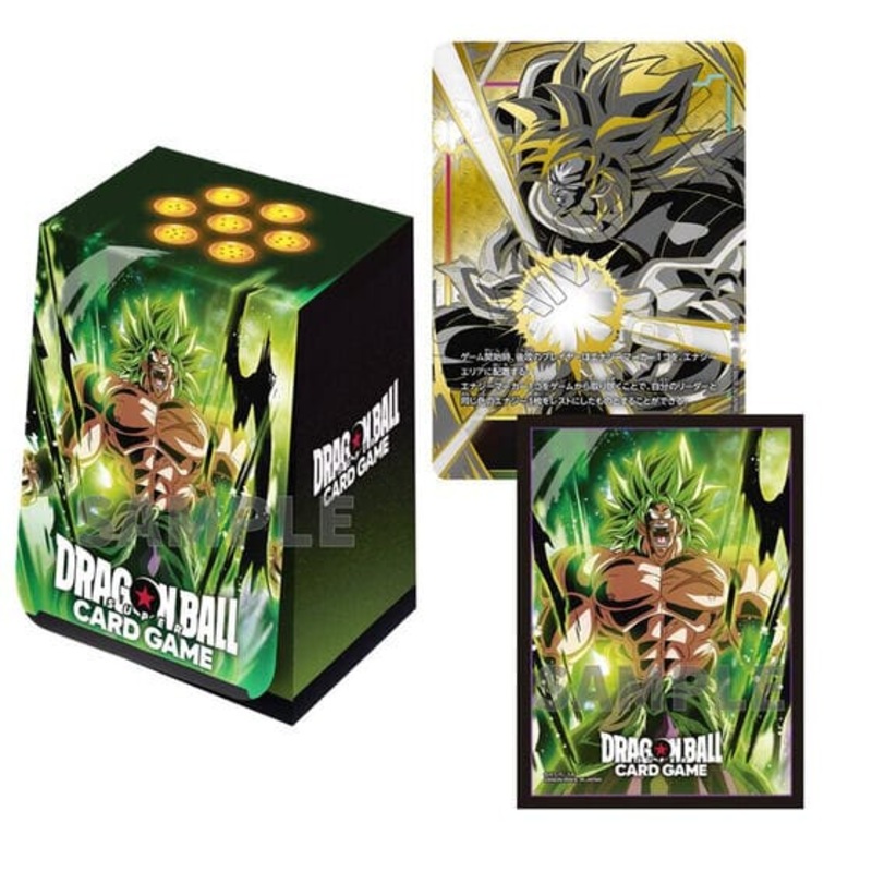 Official Card Case & Card Sleeves Set 04 Broly - Dragon Ball Super Card Game