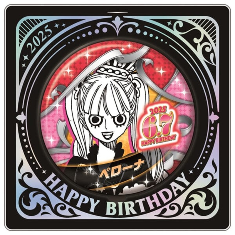 Perona Birthday Tin Badge - ONE PIECE