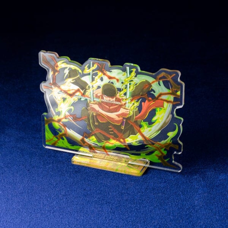 Zoro Foil Stamped Acrylic Stand (Special move) - ONE PIECE