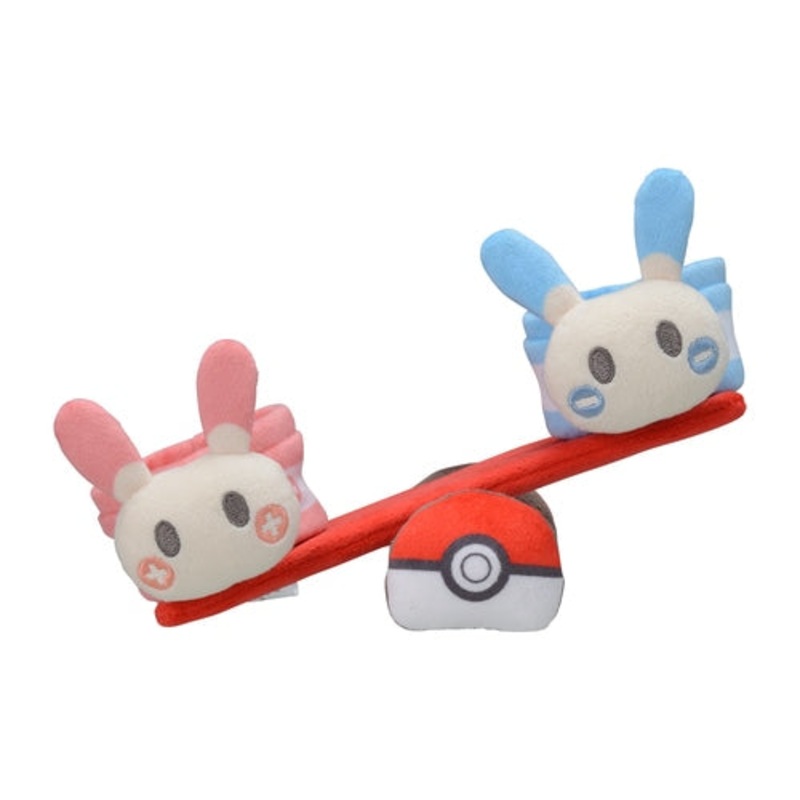 Dolls House Plusle/Minun See Saw Plush Pokmon Dolls