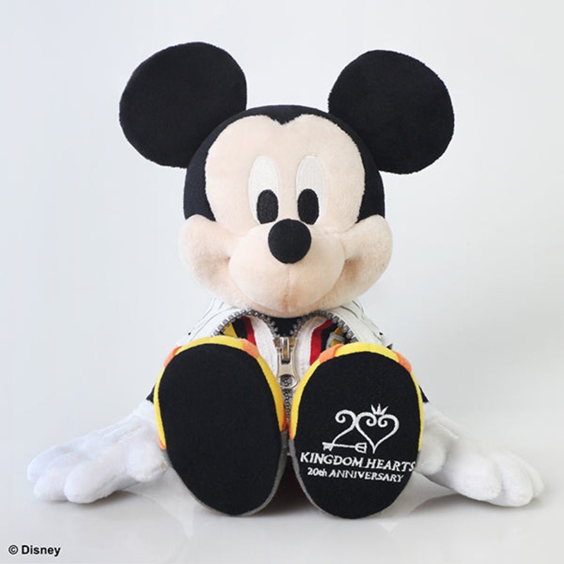King Mickey 20th Anniversary Version Plush Kingdom Hearts II