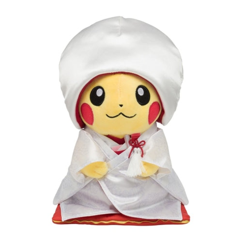 Pikachu Bride (Female  Japanese-Style Wedding) Plush Pokemon Garden Wedding