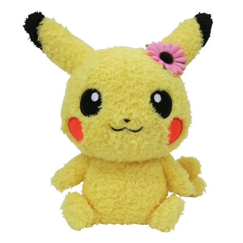Pikachu female Plush Mokomoko