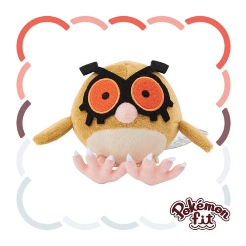 Hoothoot Plush Pokmon fit