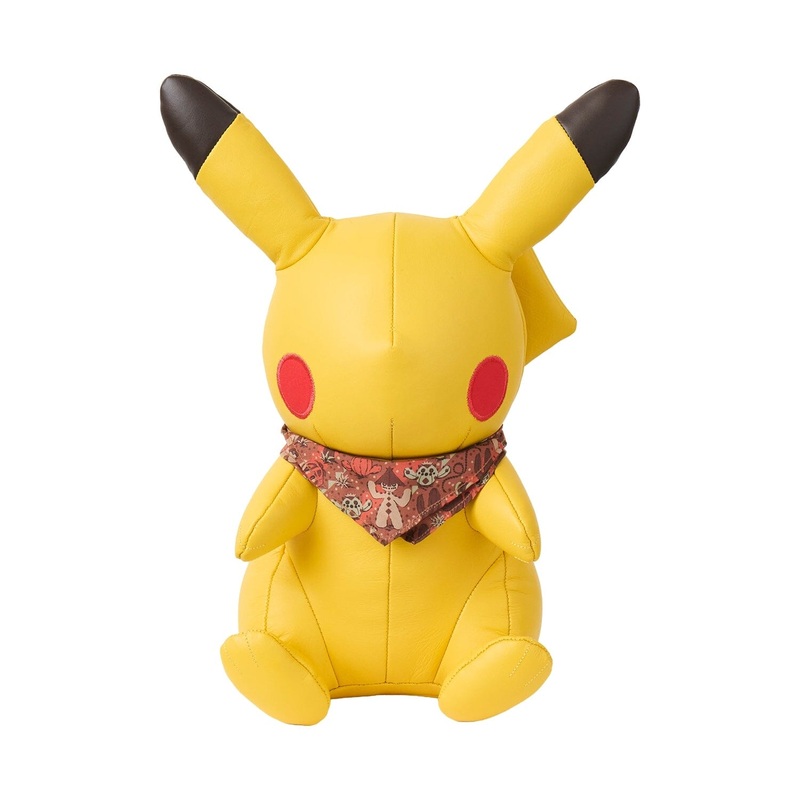 Pikachu Genuine Leather Plush Doll - Run Run ! Desert