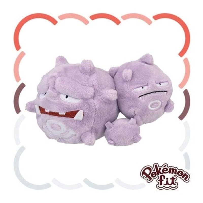 Weezing Plush Pokmon fit