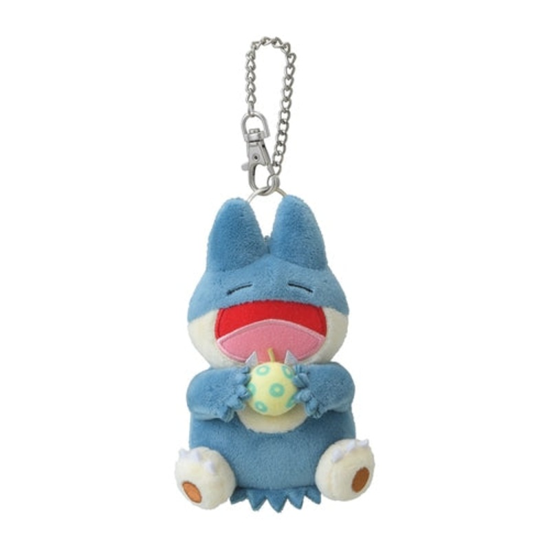 Munchlax Mascot Plush Keychain Mori no Okurimono
